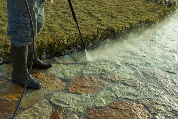 Stone Power Washing in Orem