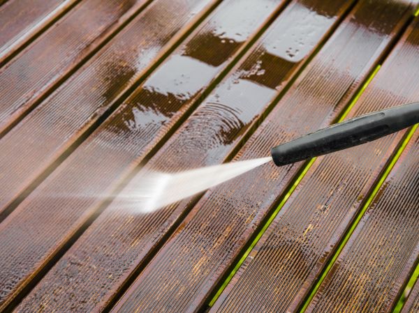 Deck Pressure Washing in Orem