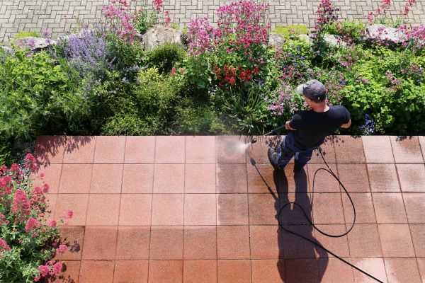 Patio Power Washing in Orem
