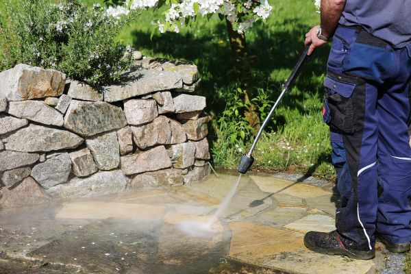 Stone Pressure Washing in Orem