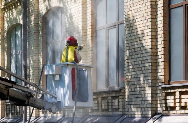 Brick Facade Cleaning in Orem