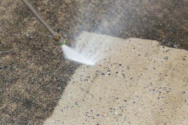 Deck Concrete Cleaning in Orem