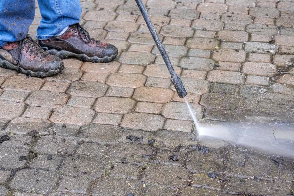 Stone Patio Cleaning in Orem